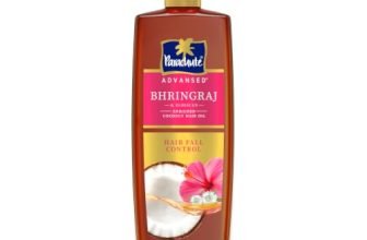 Parachute Advansed Bhringraj & Hibiscus-enriched Coconut Hair Oil| Hibiscus Oil| Superfoods’ Touch| Hair Fall Control| 100 Ml