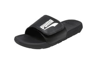 PUMA , Unisex-Adult, Cool Cat 2.0 V FS, Black-White, Slide, 10UK, (40471001)