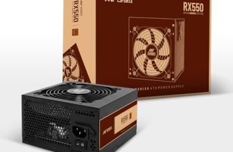 Ant Esports RX550 550 Watt 80 Plus Bronze Certified Power Supply/PSU for PC with Smooth & Silent 120mm Fan