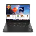 HP Omen 16, Intel Core Ultra 7 255H, 8GB RTX 5050, 24GB DDR5(Upgradeable) 1TB SSD, 2K IPS 165Hz 400 nits, 3ms RT, 16”/40.6cm, Win11, Office24, Black, 2.4kg, am0240tx, Xbox Gamepas* RGB Gaming Laptop