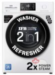 IFB 6.5 Kg 5 Star with 9 Swirl Wash, Steam Refresh, Eco Inverter Motor, DeepClean® Ai Powered Fully Automatic Front Load Washing Machine (ELENA VXN 6510 CMS, 2X Power Steam®,Inbuilt Heater, White)