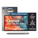 Lenovo Idea Tab Pro Gen 2 with Pen Plus {Smartchoice} 13″ Display, 3.5K Resolution, 144Hz Refresh | 8GB, 256GB | Snapdragon 8s Gen 4 | 10200mAh, 4 JBL Speakers, USB 3.0 with DP-Out, Wi-Fi 7, Luna Grey