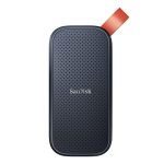 SANDISK 2TB Portable SSD, 800MB/s R, USB 3.2 Gen 2, Rugged SSD with Upto 2 Meter Drop Protection, Type-C to Type-A Cable, PC & Mac Compatible, 3 Y Warranty, External SSD (SDSSDE30-2T00-G26)