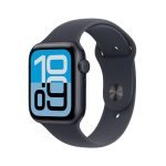 Apple Watch SE 3 GPS + Cellular 44mm Midnight Aluminium Case with Midnight Sport Band – M/L