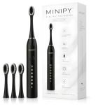 MINIPY Electric Toothbrush for Adults with 4 DuPont Brush Heads, IPX7 Waterproof Rechargeable Toothbrush featuring 6 Cleaning Modes, Fast Charging & Long Battery Life, 6 Months Warranty (Multicolor) (Pack of 1)