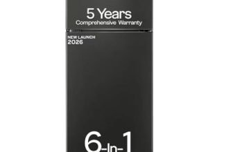Godrej 244 L 3 Star 5 Years Comprehensive Warranty New Launch | 6-in-1 Freezer Convertible | 95%+ Food Surface Disinfection | Double Door Refrigerator (RT EONVALOR 280CN RCIF FS ST, Fossil Steel)