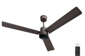 Bajaj Classico Sleek Neo 5S 1200MM BLDC Ceiling Fan with Remote|LED speed indicator|BEE 5 Star Rated Energy Efficient|Power Saving|Sleek Compact Design|High Air Delivery|2Yr Warranty|Wood Walnut