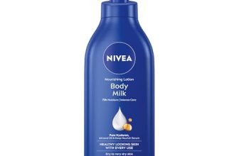 NIVEA Nourishing Body Milk 600ml Body Lotion with Hyaluronic Acid | 72Hr Hydration | Deep Moisture Care for Very Dry Skin | Enriched with Almond Oil | Smooth, Radiant & Healthy Looking Skin Care