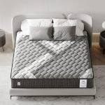 Springwel OrthoAlign Bonded Foam 6 Inch Firm Mattress | 15 Yrs Warranty | Orthopedic – Back Pain & Spine Support | Breathable & Anti Microbial Bamboo Charcoal Fabric | Single Size (72X30X6) Inches
