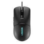 Lenovo Legion M300s RGB Wired Gaming Mouse – 8,000 DPI Adjustable Sensor, 6 Programmable Buttons & 20-Million Clicks Durability with Optimized Comfort (Black), GY51H47350