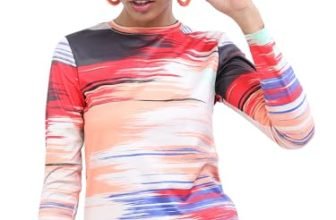 Tokyo Talkies Women Round Neck Full Sleeve Tops TTTP007286 Red XL