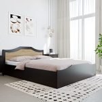 Nilkamal Willy Wooden Queen Bed with Box Storage | 3 Year Warranty | Engineered Wood | Contemporary Design | Wenge