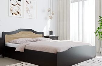 Nilkamal Willy Wooden Queen Bed with Box Storage | 3 Year Warranty | Engineered Wood | Contemporary Design | Wenge