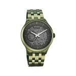 Titan Metal Mechanicals Automatic Green Dial Metallic Green Stainless Steel Strap Watch for Men – NT90140QM01