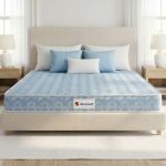 Sleepwell Ortho Mattress | King Size 72x72x10 Inch | Medium Firm Orthopedic Spine Support | Pressure Point Relief | Resitec Foam with VPF | Neem Fresche Anti-Microbial | 10 Years Warranty
