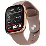 Fire-Boltt Ninja X Ring Smart Watch with 1.96” Large Display, Bluetooth Calling, Wireless Charging, AI Voice Assistant, 500+ Watch Faces, Health Suite, Smart Watch for Man & Woman – Pink S