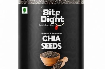 biteofdight Premium Raw Chia Seeds For Weight Loss| Loaded With Omega 3, Zinc & Fiber| 500gm Chia Seeds(500 g)