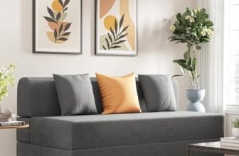 Wakefit Sofa Cum Bed | 5 Yr Warranty | 3 Seater, Foldable Sofa, 32 Density Foam with Mattress (6Ft x 5Ft), Removable & Washable Cover, Lightweight, Breathable Fabric (Flipper- WarpKnit Grey)