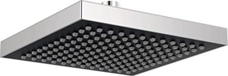 DELTA FAUCET | 8” Square Raincan Shower Head| Touch-Clean Technology (Polished Chrome) | Overhead Shower | RP50841