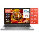 Dell 15 Ai Powered Laptop, Intel® Core™ Ultra 7 255H Processor, 16GB DDR5 RAM, 512GB SSD, 15.6″ FHD Anti-Glare Display, Backlit Keyboard, Dedicated Copilot Key, Silver, Win11 Home + MSO H&S’24, 1.66kg