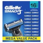 Gillette Mach3, Shaving Blades For Men | 16 Cartridges, Mega Savings Pack | 16 Cartridges Last Up-To 240 Shaves | Your Most Comfortable Shave
