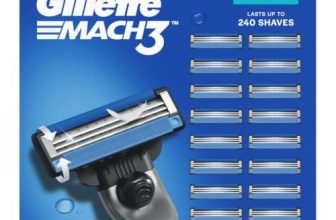 Gillette Mach3, Shaving Blades For Men | 16 Cartridges, Mega Savings Pack | 16 Cartridges Last Up-To 240 Shaves | Your Most Comfortable Shave