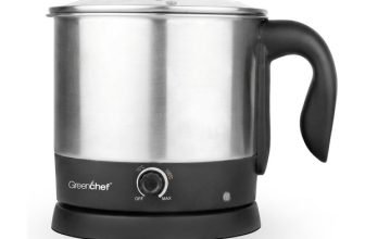 Greenchef Multi Electric Kettle(1.2 L, Silver)