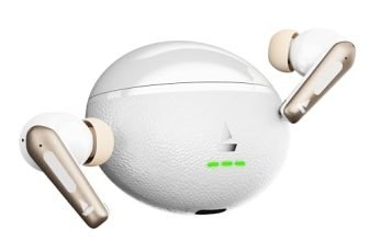 boAt Airdopes Prime 512 (2026 Launch) Volume Swipe Control, 4Mics AI-ENx, 50H Battery, Multi Connect, App Support, BT v6.1, Bluetooth Earbuds, TWS Ear Buds Wireless Earphones with mic(Moonstone White)