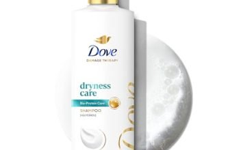 Dove Dryness Care Shampoo 340 ml|| With Pro-Moisture Complex for Dry Hair & Scalp|| Gives Soft|| Smooth|| Damage Free Hair – Daily Shampoo for Men & Women