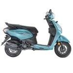 Hero MotoCorp Pleasure+ 110 VX Drum Brake OBD2B TEAL BLUE Booking for Ex-Showroom Price