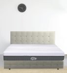 Centuary Mattresses Sleepables 6-Inch King Size with Active Edge Support Antimicrobial Foam Rolled & Vaccumed Inner Spring Mattress (78x72x6)