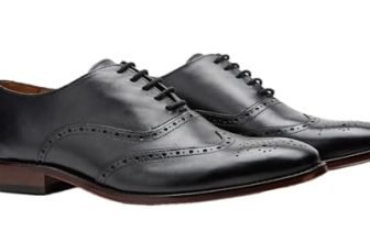 Symbol Premium Men’s Formal Oxford Black Leather Shoes_7 UK (SYP-M-FSH-OXF-01)
