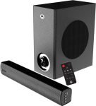 MOTOROLA AmphisoundX Vibe 50 W Bluetooth Soundbar(Black, 2.1 Channel)
