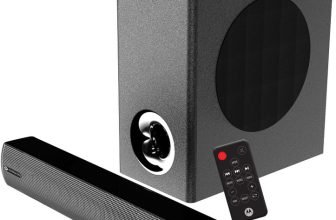 MOTOROLA AmphisoundX Vibe 50 W Bluetooth Soundbar(Black, 2.1 Channel)