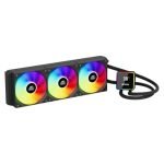Ant Esports ICEStorm 360 AIO Liquid Cooler|Intel® LGA1851, AMD® AM5|High-Performance FAN 2000 RPM, 89 CFM|Magnetic Temperature Monitoring Display|3 Year Warranty