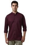 Van Heusen_Mens__Shirt_(VHSFFCUB794968_Maroon_42)