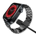 boAt Storm Call 4 India’s first Smartwatch with Type-C Charging,1.96”(4.97 cm) HD Display, Functional Crown, BT Calling, Sports Modes, Heart Rate, SpO2, Sleep & Stress Tracking, SOS, IP68(Steel Black)