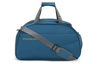 Aristocrat Polyester Rookie Duffle Bag(E) 62 Teal Blue, 30 Cm