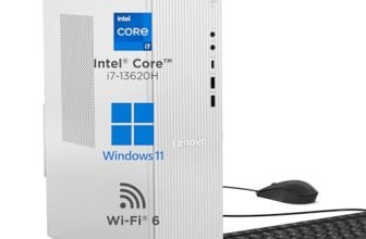 Lenovo IdeaCentre Tower 13th Gen Core i7-13620H (32GB RAM/1TB SSD/Windows 11/WiFi 6/Bluetooth 5.2/USB Calliope Keyboard & Mouse,Black/Grey), 90XW0097IN