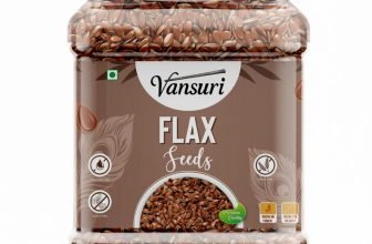 VANSURI Raw Flax seeds Rich in Omega 3, Zinc & Protein/ Alsi Seeds Brown Flax Seeds(1 kg)