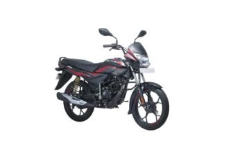 Bajaj Platina 110 Es Drum Motorcycle Black Red Ex-Showroom