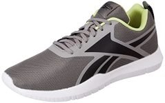 Reebok Men Energy Burst Running Shoe M Spacer Grey/Black/Energy Glow 7, 6 UK