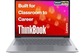 Lenovo Smartchoice ThinkBook 14, Intel Core 5 210H, 16GB RAM, 1TB SSD, WUXGA IPS 14” (35.56cm), Win11, Office 2024, Arctic Grey, 1.36Kg, 21UYA04WIG, Fingerprint, Backlit, 400Nits, 1Y Warranty, Laptop