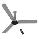 atomberg Studio Ventra 1250mm BLDC Ceiling Fan with Remote Control | Newly Launched | BEE 5-star rated | Advance Air+ Technology| LED Indicator | Low Noise | 5 Year Warranty | Urban Chrome