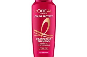 L’Oréal Paris Shampoo, Vibrant & Revived Colour, For Colour-treated Hair, Protects from UVA & UVB, Colour Protect, 340 ml
