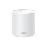 TP-Link Deco X10 AX1500 Whole Home Dual Band Mesh Wi-Fi 6 System, AI-Driven, Coverage up to 2100ft²,Connect up to 120 Devices,Ideal for Gaming&4K, Alexa and Google Home Compatible, Pack of 1