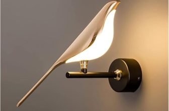 Desidiya Metal Modern Chirpy LED Bird Light for Living Room,Bird Pendant Light for Wall Luxury & Elegant,Night Light Decor Bedroom Fancy Light for Dining Area Decoration for Staircase,Hallway,Kitchen