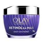 Olay Retinol24 Max Anti-Ageing Night Cream for Women – Fragrance-Free, 50 g