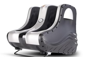 AGARO Amaze Foot & Calf Massager, Rolling & Kneading Massage, Vibration, Lukewarm Heat, Calf/Foot Massage Each with 3 Intensity Levels, everyday Relief, Muscle Relaxation & Increases Blood Circulation