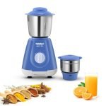 Maharaja Whiteline Smart 123 Mixer Grinder | 500-watt | 20000 RPM Motor Speed | Air Ventilation System | Stainless-Steel Jars & Blades | Unique Jar Flow Breakers| 2 Year Motor Warranty |Blue
